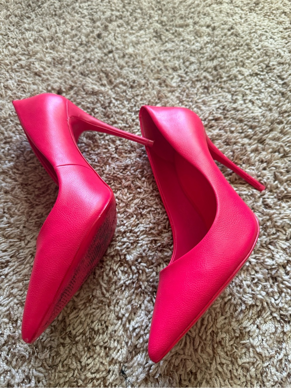 ALDO size 9 hot pink stilettos - Picture 4 of 8